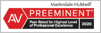 Ranked Preeminent by Martindale-Hubbell