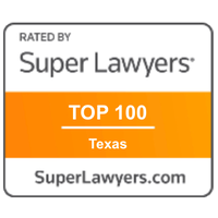 Top 100 Texas Super Lawyers badge