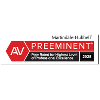 Martindale-Hubbel Preeminent 2025 badge